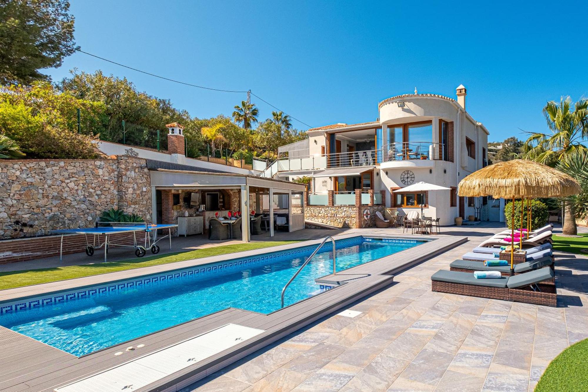 Vila Exceptional Costa Del Sol El Espuela For 8 Heated Pool Amazing Views & Quality Torrox